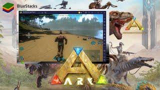 How to play ARK: Ultimate Mobile Edition In PC with keymap  || Blustacks 5