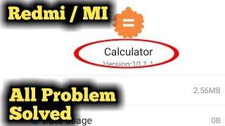 Fix Redmi Calculator Not Working & All Problem Solved 2023