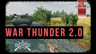 Играем в ENLISTED как WAR THUNDER [Play Enlisted like War Thunder!] #warthunder #gaijin #enlisted