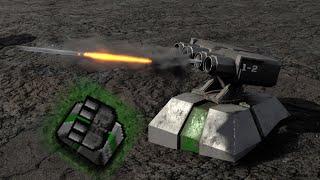 Rusted Warfare | Anti-aircraft Turret 3D Animation Made with Blender