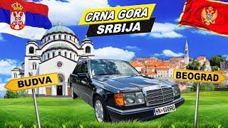 IZ SRBIJE NA MORE SA STARIM MERCEDESOM 124! *Beograd - Budva*