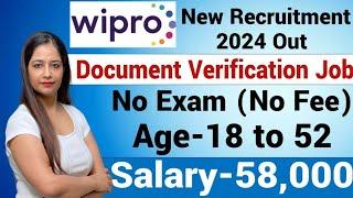 Wipro Recruitment 2024 Out 2025|WIPRO Work From Home Jobs 2025|Wipro Vacancy 2024|Govt Jobs Dec 2024