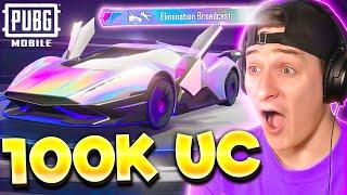NEW MAXED ULTIMATE UNIVERSE CARS - $100,000 UC | SPEED DRIFT | PUBG MOBILE