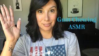 Gum Chewing ASMR | Whisper Ramble| Vacation  | Ear Attack etc