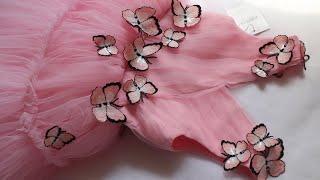 Платье праздничное с бабочками для девочки - LULUSANA FASHION