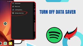 Turn Off Data Saver On Spotify. |Technologyglance