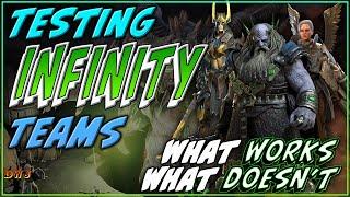 Testing Infinity Teams | What WORKS What DOESN'T | Raid Shadow Legends