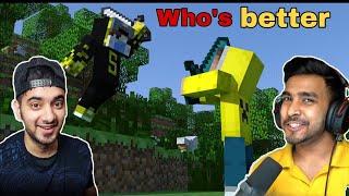 yessmartypie vs techno gamer Who's better? techno gamer vs yessmartypie skill comparison|