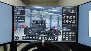 AMERICAN TRUCK SIMULATOR TRIPLE SCREEN SETUP WITHOUT NVIDIA SURROUND