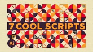 7 COOL Illustrator Scripts You need to KNOW