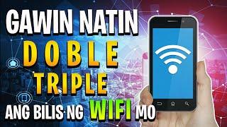 Gawin natin DOBLE o TRIPLE ang bilis ng WIFI mo | Paano Pabilisin ang Wifi Internet Connection 2020