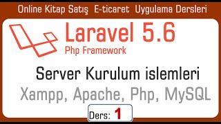 1 Laravel E Ticaret Server Kurulum islemleri