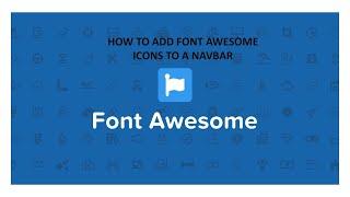 How to add and use font awesome icons offline