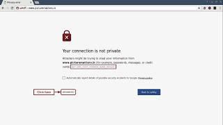SSL Certificate Error - Name Mismatch Error (NET::ERR_CERT_COMMON_NAME_INVALID)