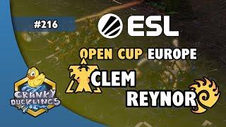 Clem vs Reynor - TvZ | ESL Open Cup #216 Europe | Weekly EPT StarCraft 2 Tournament