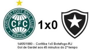 1980 - Coritiba 1x0 Botafogo (Narração Lombardi Jr)