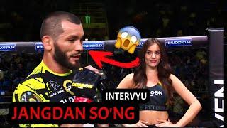 MURADOV JANGDAN SO'NG INTERVYU BERDI #daxshatmma #bugunsport #mmauz #olamsport #muradov #mma #ufc