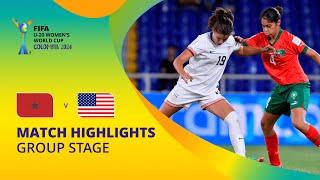 Morocco v USA | FIFA U-20 Women's World Cup Colombia 2024 | Match Highlights