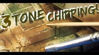 CHIPPING 1/35th scale armour!! *3 TONE CAMOUFLAGE!!* _ *Ryefield models Egyptian T-34/122*