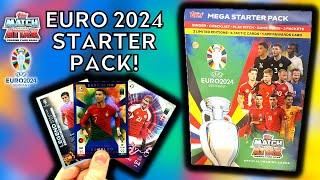 NEW EURO 2024 STARTER PACK OPENING! | TOPPS MATCH ATTAX UEFA EURO 2024 | EXCLUSIVE FIRST LOOK!