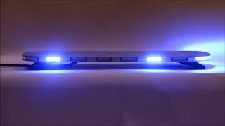 Skyline 42 LED Lichtbalken 110cm mit Heckwarnsystem - alle Blitzmuster