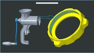 Creo 7: How to Transform thread shape to another model | Creo Tutorial