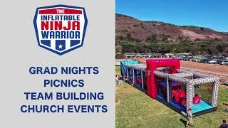 Ninja Warrior Inflatable Obstacle Couse by i2K