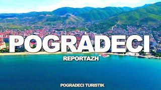 POGRADEC, ALBANIA - Qyteti i Pogradecit REPORTAZH 【4K】Qyteti i Luleve