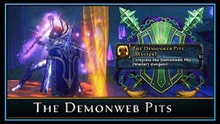 SMOOTH RUN: Paladin Tanking Master Demonweb Pits w/ Cleric Heal + No Wizards! - Neverwinter