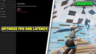 BEST Windows 10 Settings To Boost FPS & Lower Latency In Fortnite Chapter 5 Season 2!