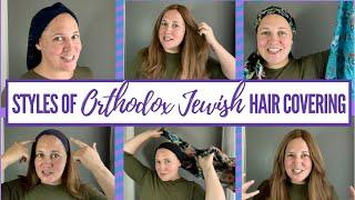 Styles of Jewish Hair Covering for Women | Orthodox Jewish Mom (Jar of Fireflies)