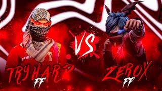 Zerox FF Vs Tryhard FF || Flash Vs Godspeed?️