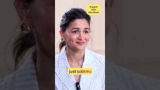 Let’s learn English word of the day with Alia Bhatt |Anju Jindal | New words in English|