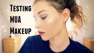 Testing MUA makeup