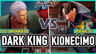 KOF XV ▰ Dark King (O.Yashiro/Heidern/Ryo) vs Kionecimo (Iori/Duo Lon/Kyo)