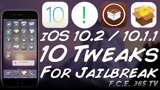 10 Best Free Tweaks for iOS 10.2 / 10.1.1 Jailbreak (Yalu)