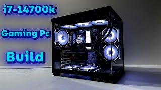 new intel i7 14700K RTX 4060 Editing and Gaming pc build 2024