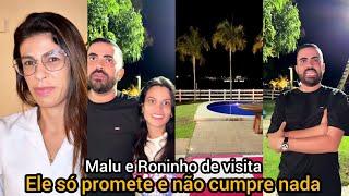 Carlinhos Maia recebe visita de Malu e Roninho no rancho - Ele joga umas verdades na cara