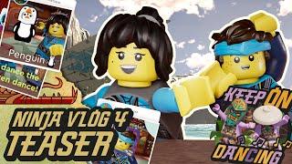 Ninja Vlog #4: Mysteries, Revelations and EPIC dance moves!! | Nya & Jay from LEGO NINJAGO