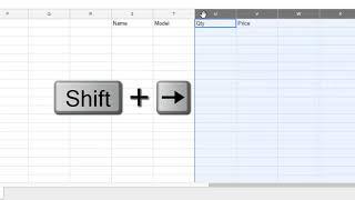 How to add more columns |  multiple columns in Google sheets