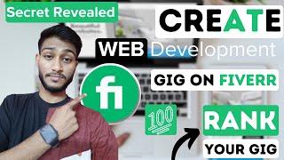 How to create a web development gig on Fiverr Web Development Gig Ranking | Rank Gig on 1st page