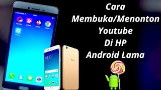 Cara Membuka Menonton Youtube Dari HP Android Lama Jadul