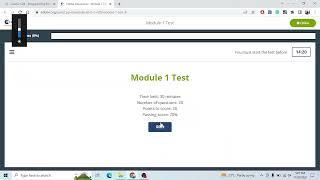 C++ Essentials (CPA) Part 2 Module 1 Test