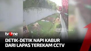 Tiga Napi Terekam CCTV saat Beraksi Kabur dari Lapas | Apa Kabar Indonesia Malam tvOne