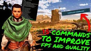 15 Console Commands For BETTER FPS and PERFORMANCE in Ark Survival Ascended!!! 100 FPS on ULTRA!!