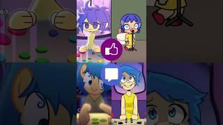 INSIDE OUT 2 @SarahlynArts @ubi5467 @kittychan_yanderesim#insideout2#animation#shorts#meme#trend