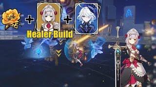 Trying Build Noelle Support Healer for Furina Team - Genshin impact