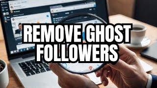 How to remove GHOST/ BOT/ INACTIVE followers on Instagram and increase your engagement rate