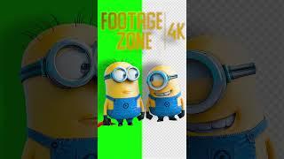 Minions | Green Screen 4K