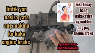 Nakakasira ba ng makina ng motor ang pag engine brake?